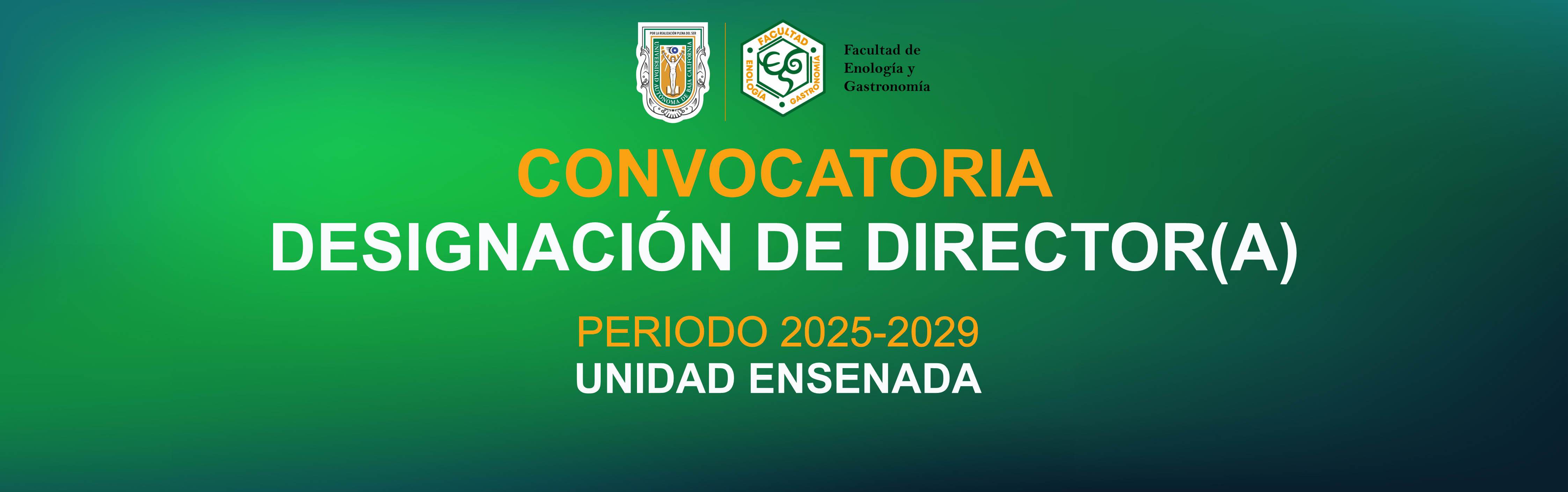 CONVOCATORIA FEG DIRECTOR(A) 2025-2
