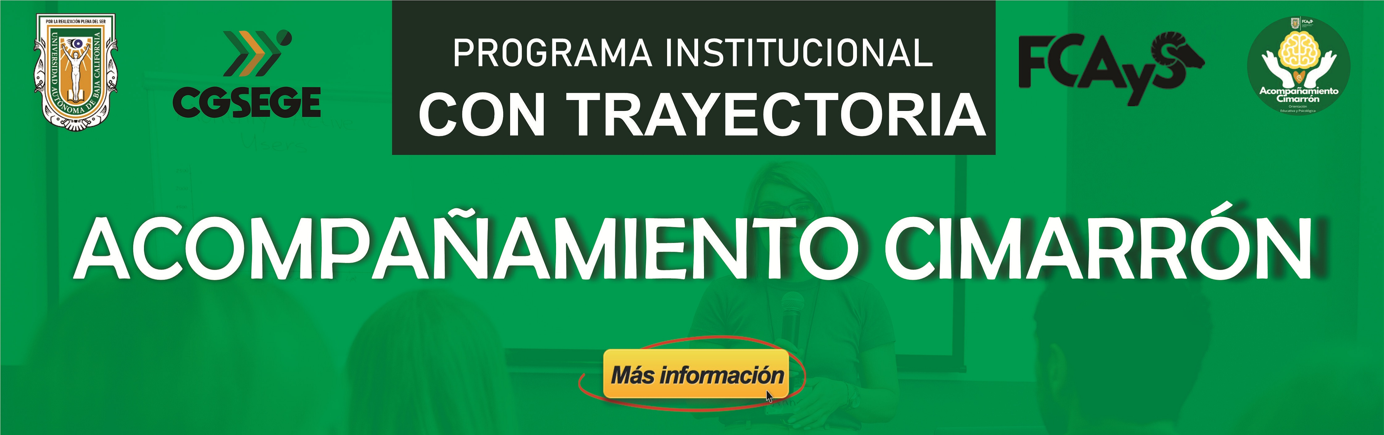 Programa con trayectoria