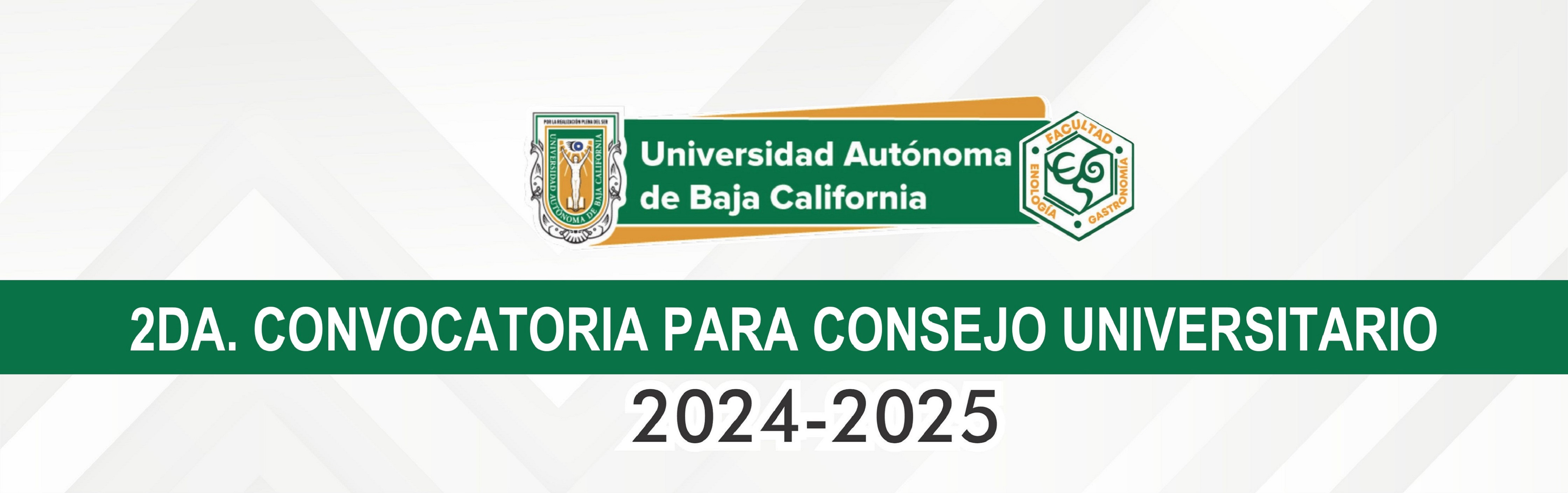 Convocatoria consejo universitario